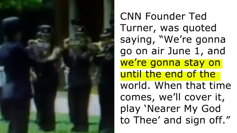 CNN Allegedly Had A Video Ready To Play During The ‘End Of The World’, If That Happens