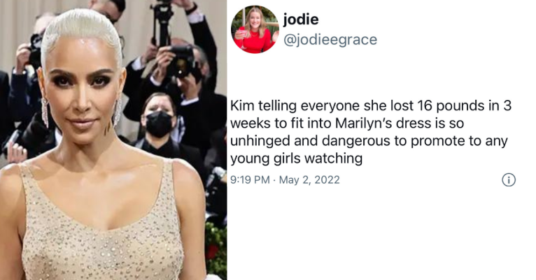 Kim Kardashians Newest Comment About Dangerous Weight Loss Should Stay in 2002.