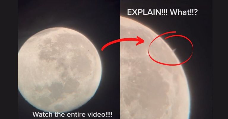 Did This Creepy TikTok Of The Moon Just Prove UFOs Exist?