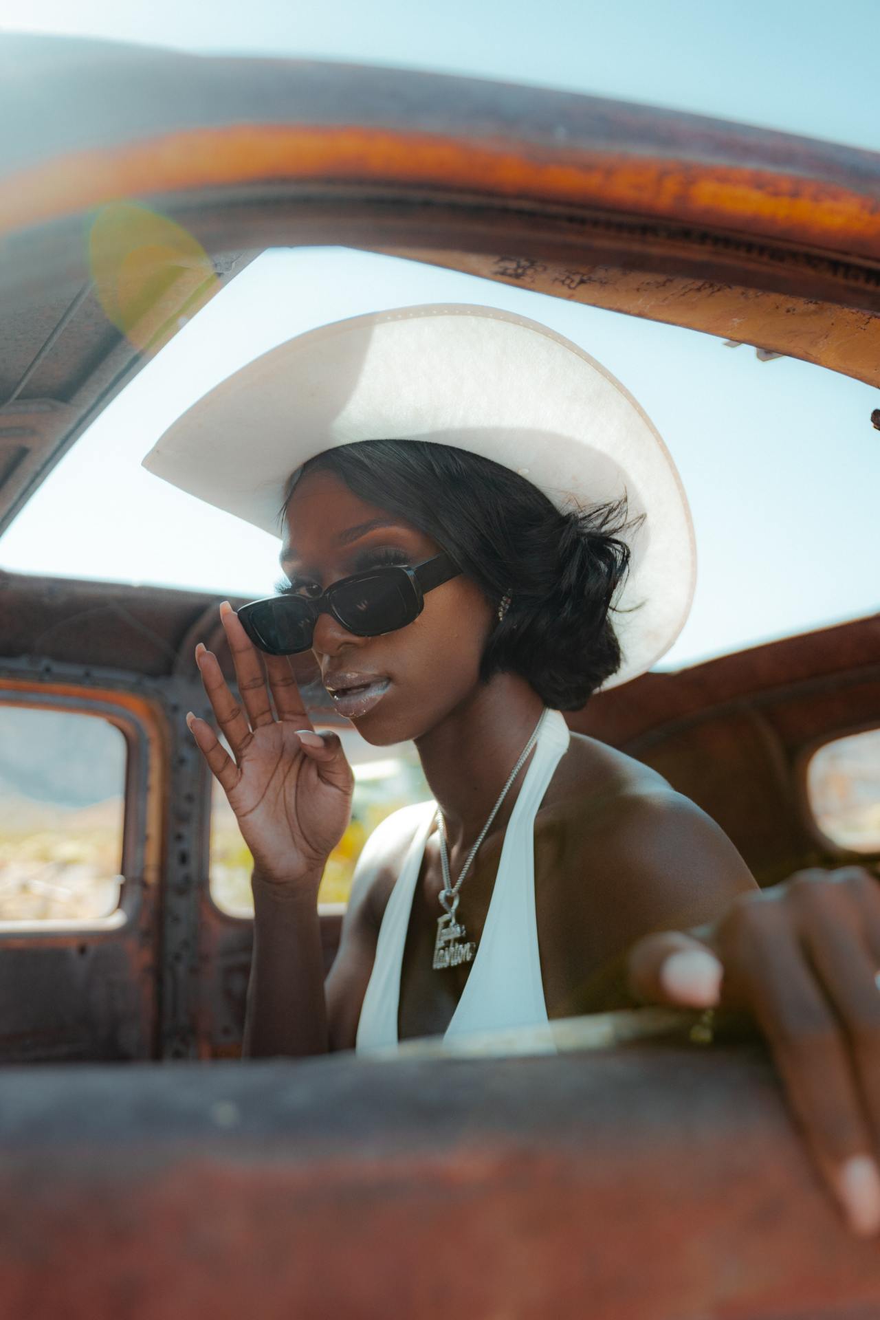 Woman in Sunglasses